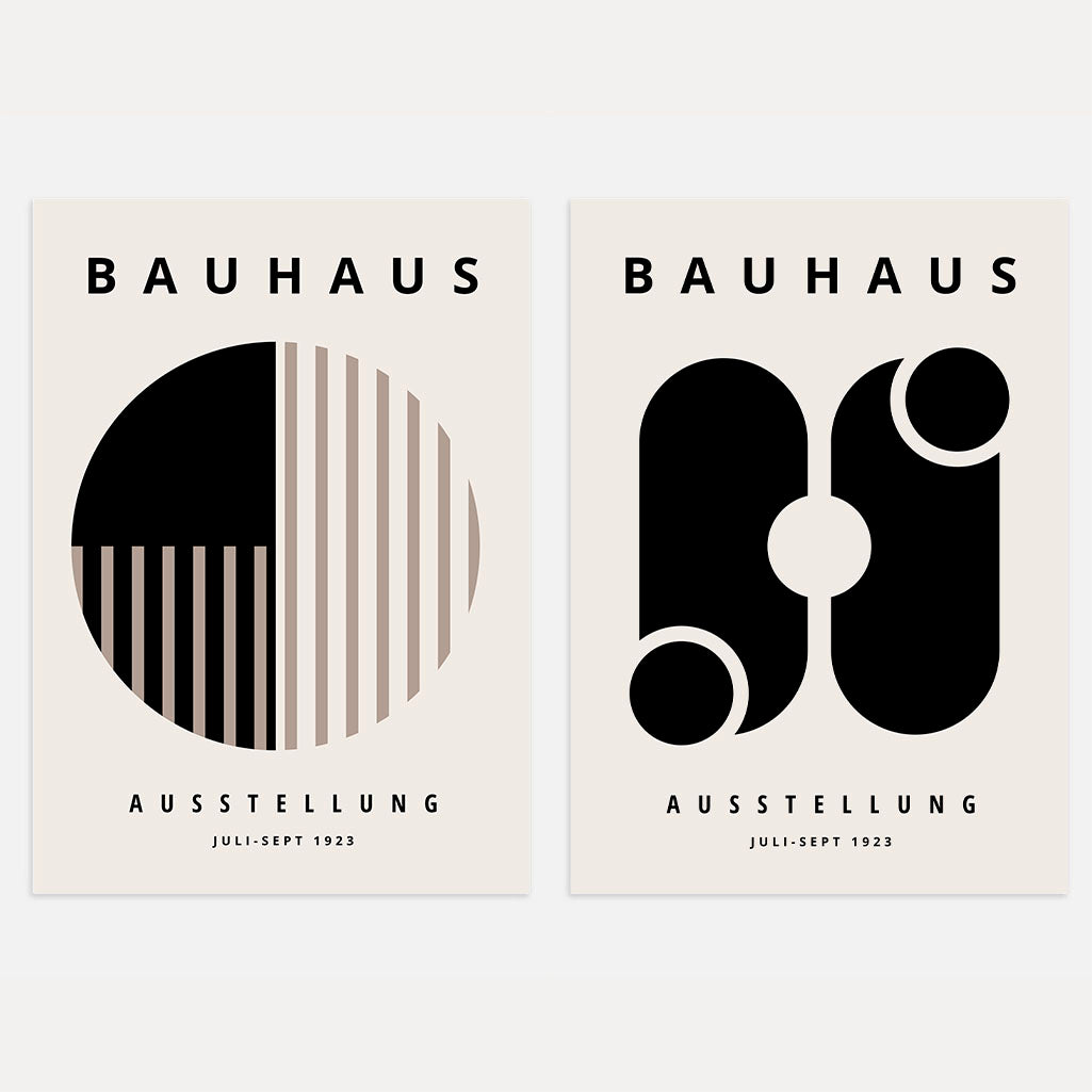 Bauhaus Harmonie – 2er Poster-Set