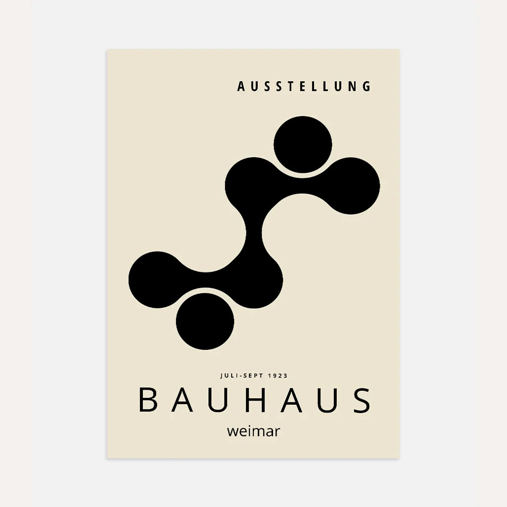 Bauhaus Organic Connections Poster