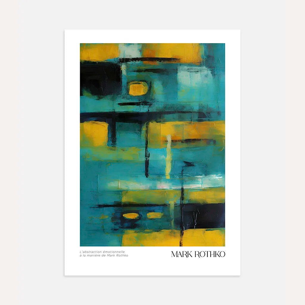 Rothko Golden Calm Poster