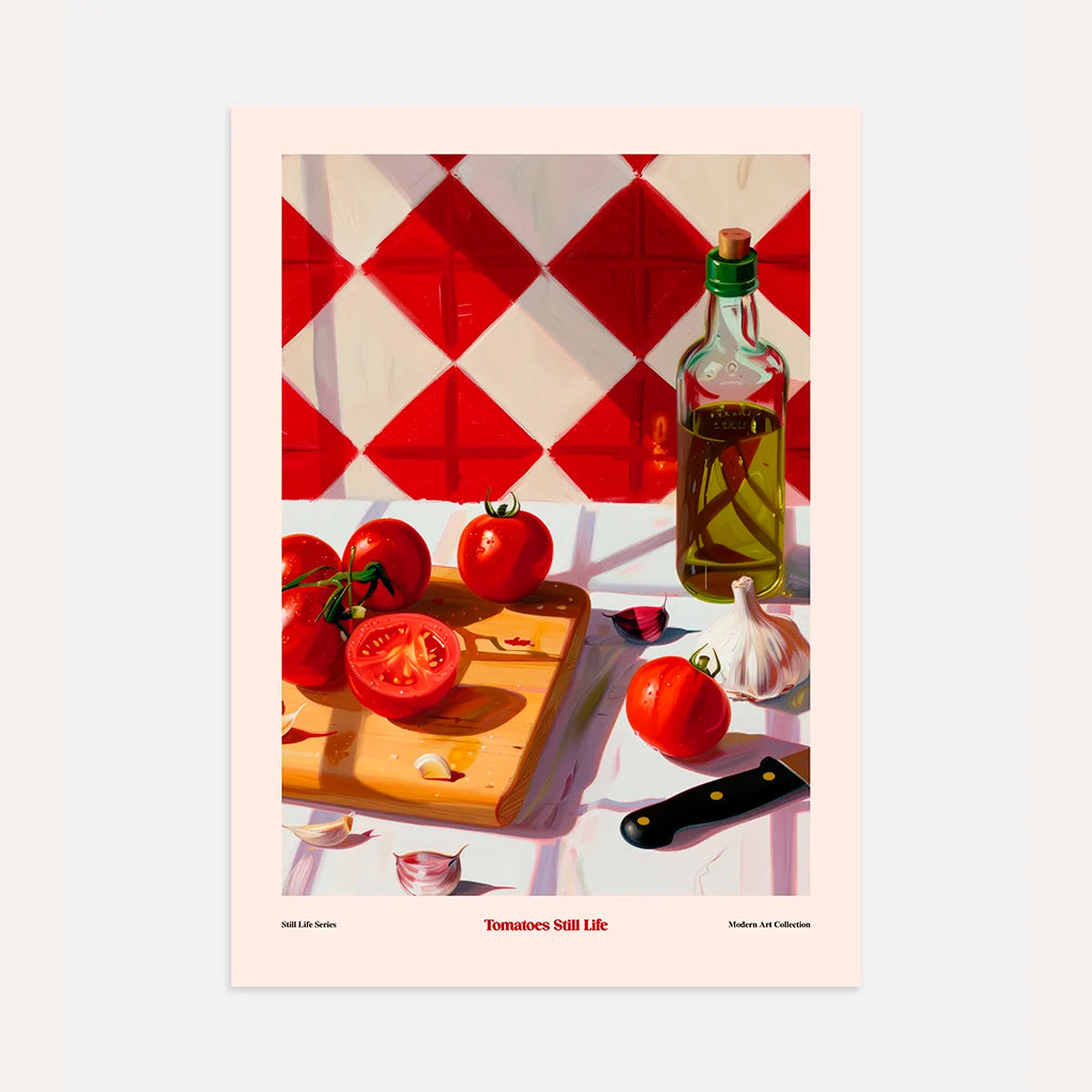 Affiche Nature Morte aux Tomates