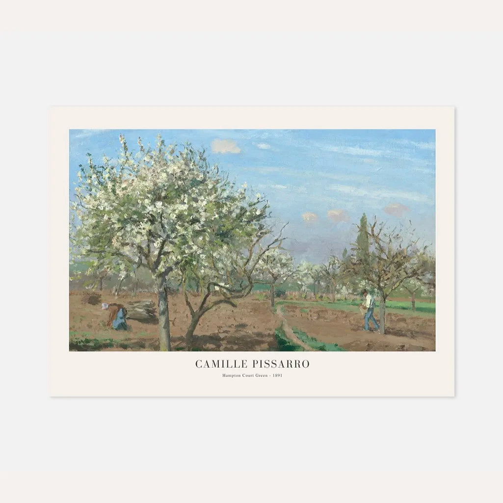 Pissarro Hampton Court Green Poster