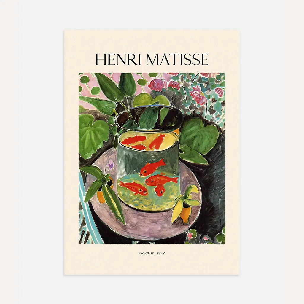 Henri Matisse Poster – Goldfische, 1912