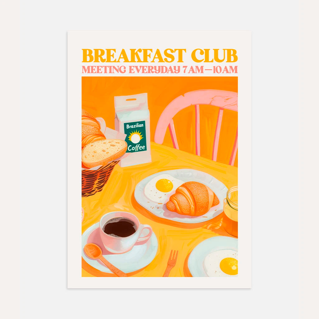 Frühstück Club Poster