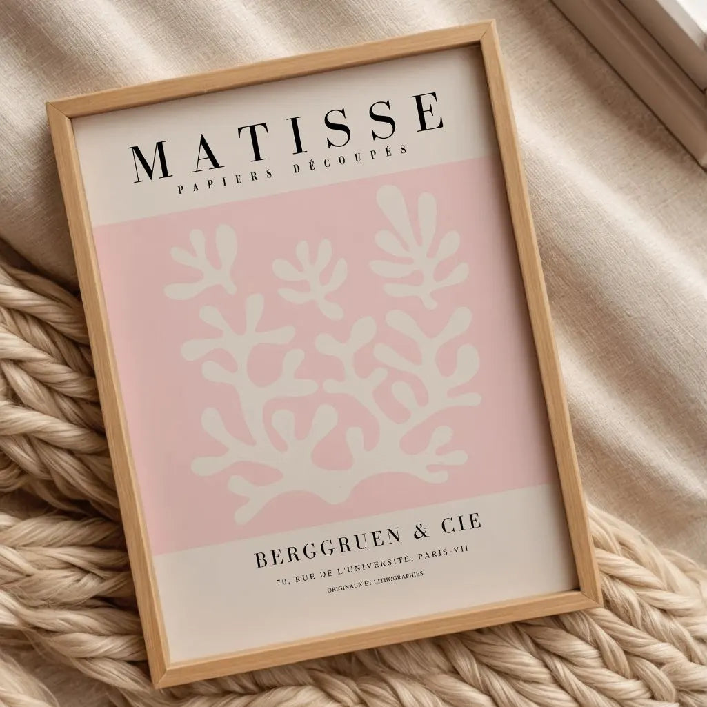 Matisse Rosa Cipria Poster