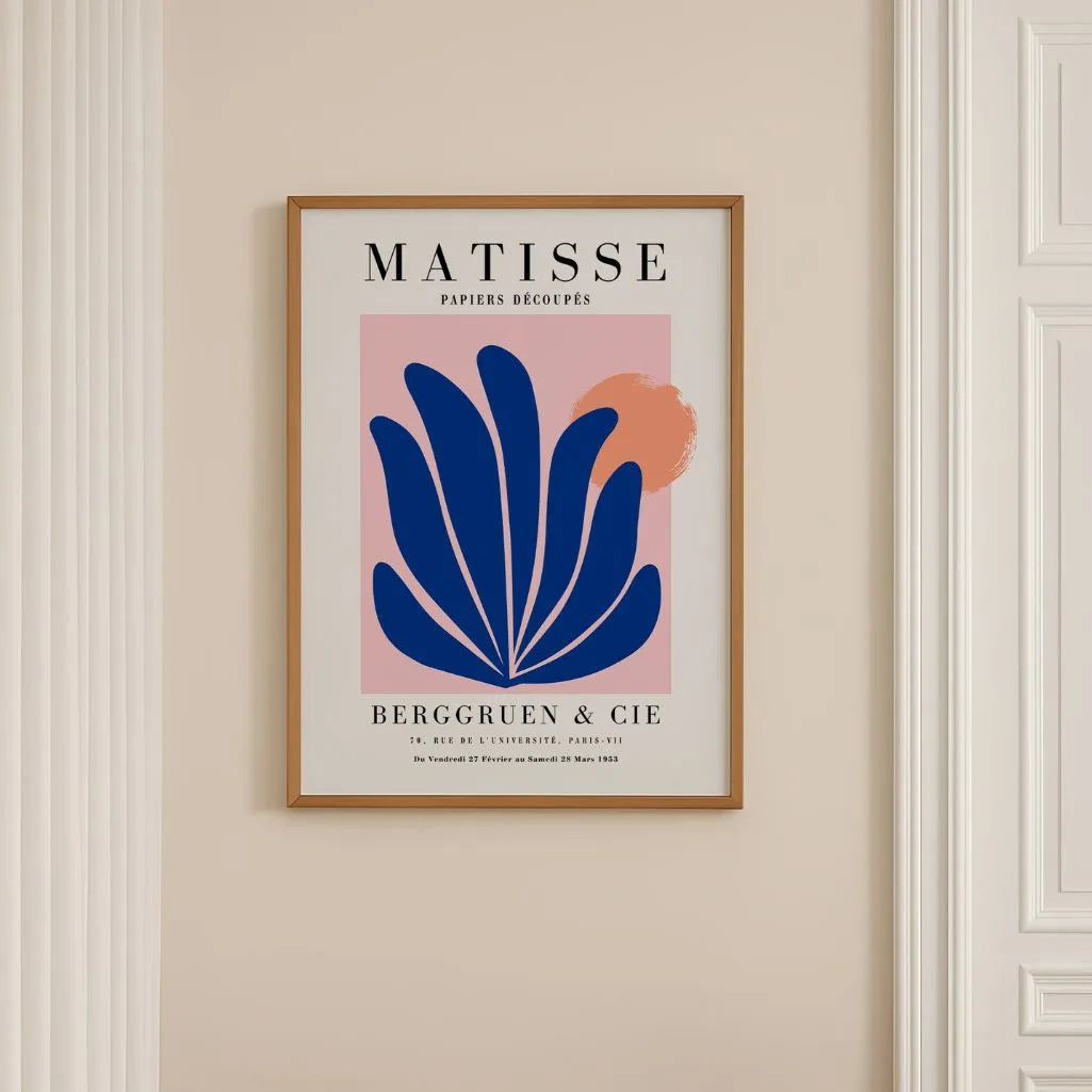 Matisse Blu Rosa Poster