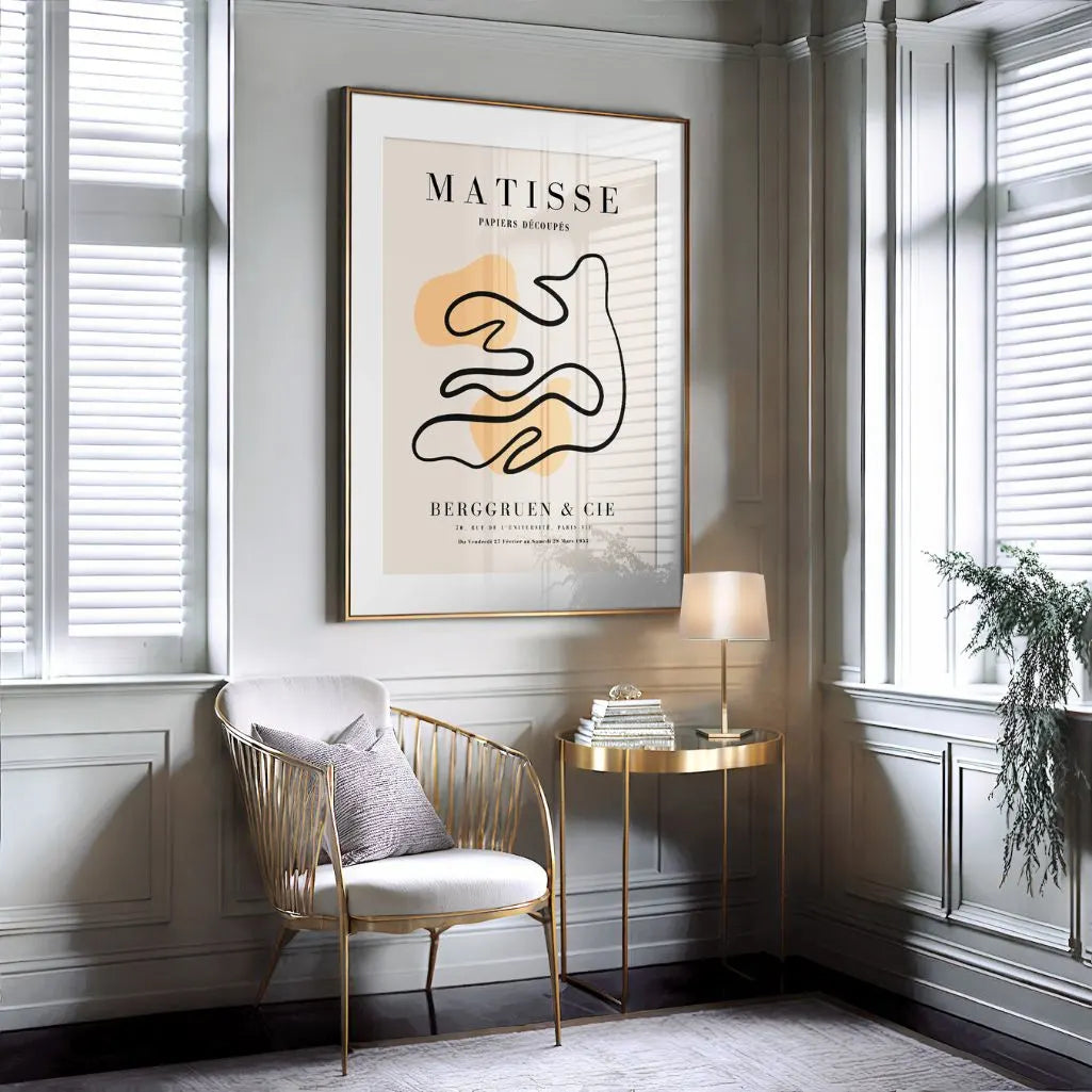 Poster Matisse Linea Organica