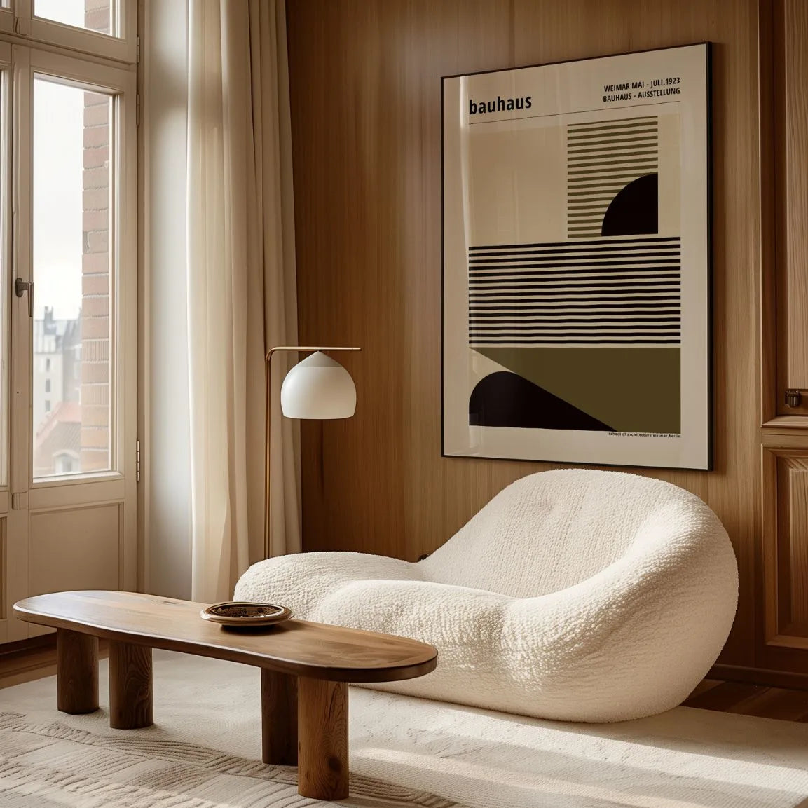 Bauhaus Linee E Forme Poster