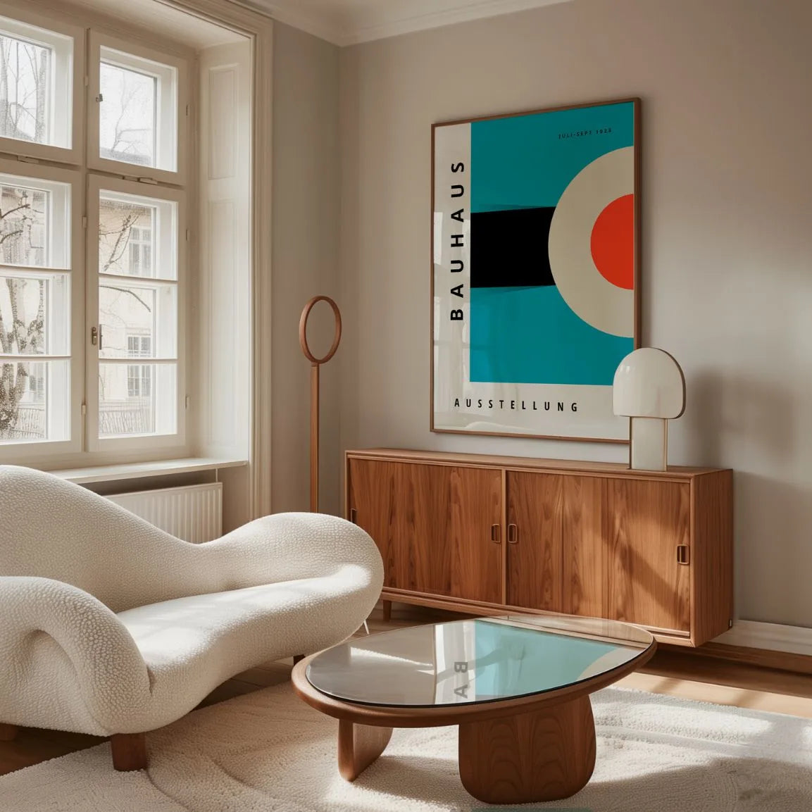 Bauhaus Himmelblau Poster
