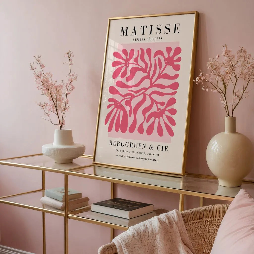 Henri Matisse Harmonie Rose Affiche
