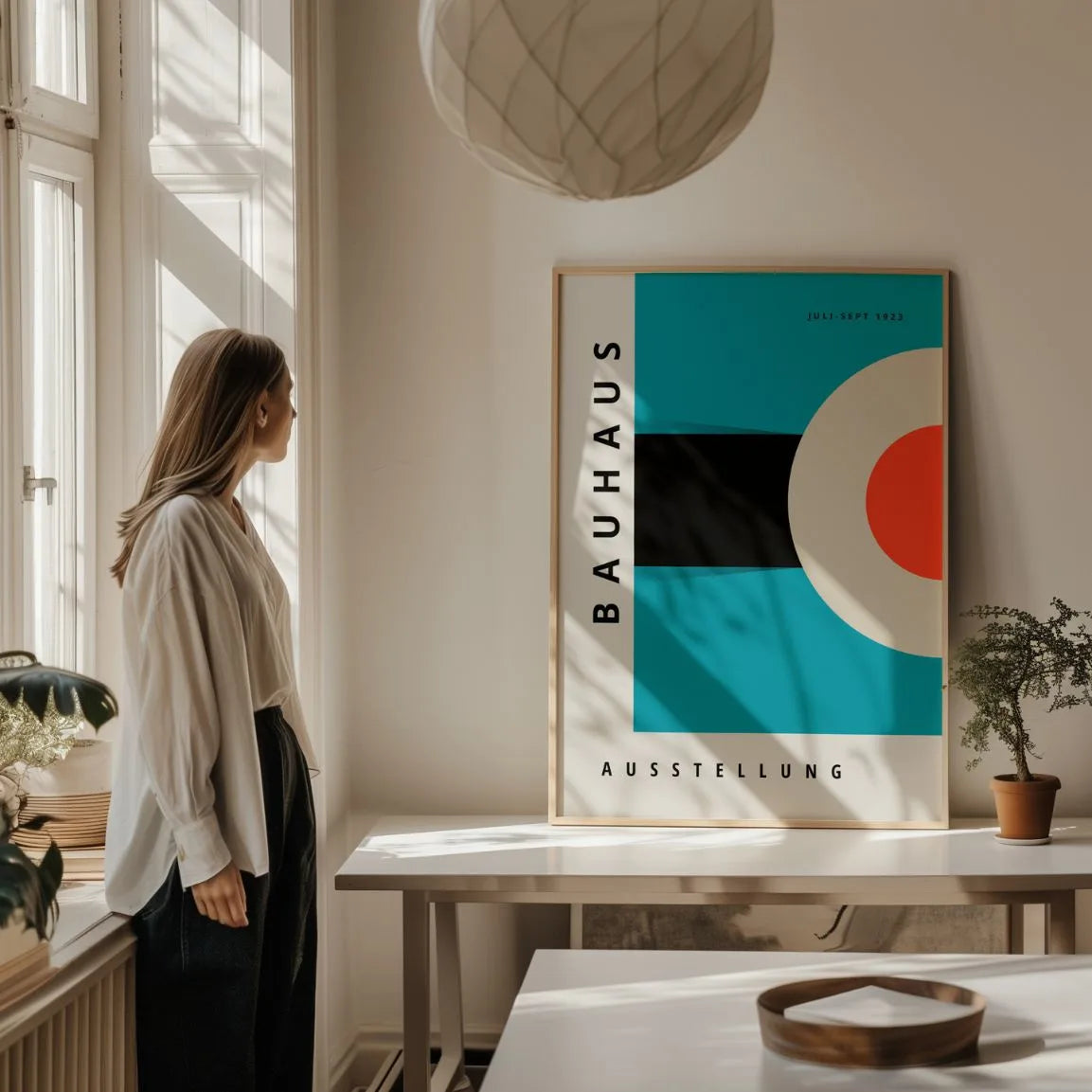 Bauhaus Himmelblau Poster