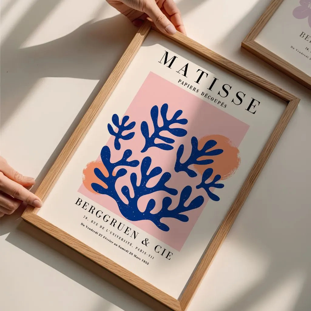 Matisse Corallo Blu Poster