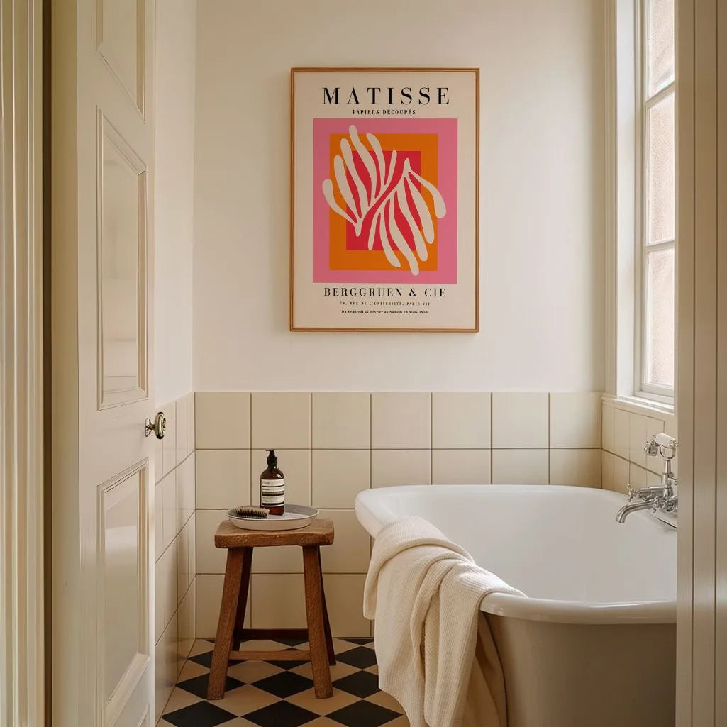 Matisse Corail Éclat Affiche