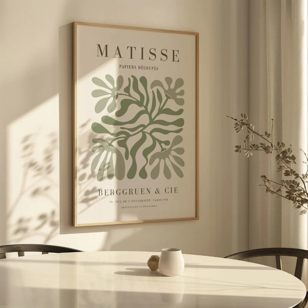 Henri Matisse Simmetria Verde Poster
