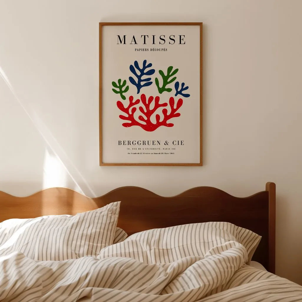 Matisse Corail Marin Affiche