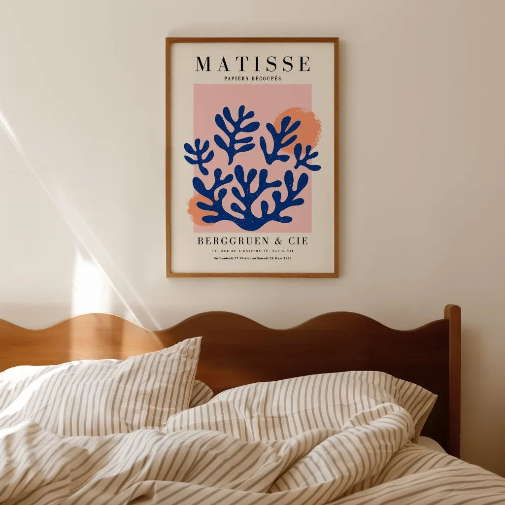 Matisse Corallo Blu Poster