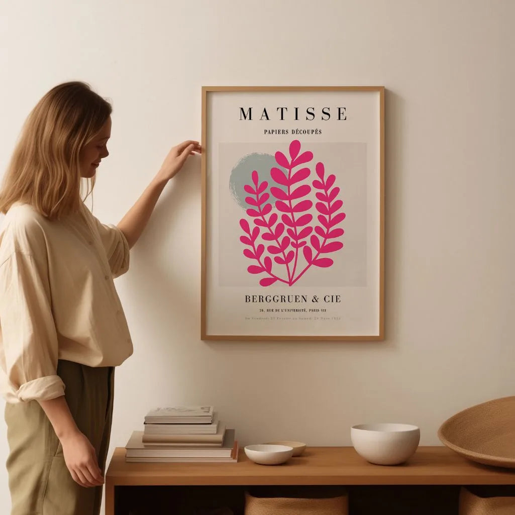 Matisse Rosa Ramo Poster