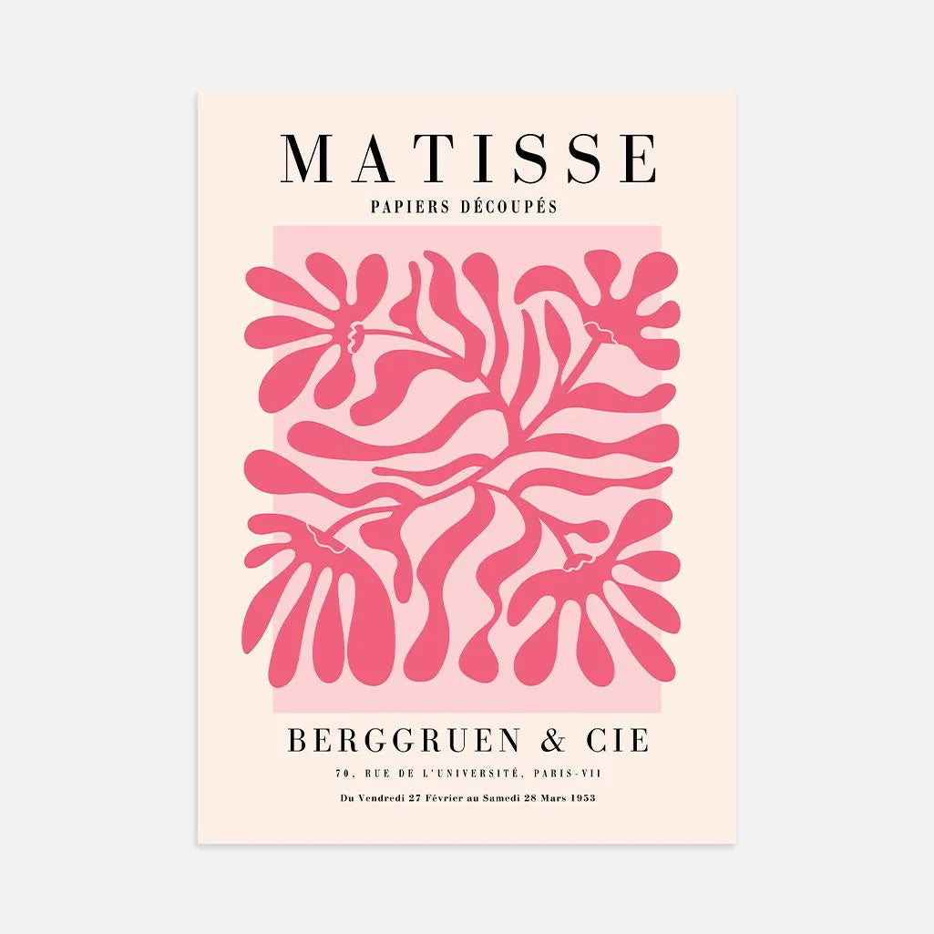 Henri Matisse Harmonie Rose Affiche