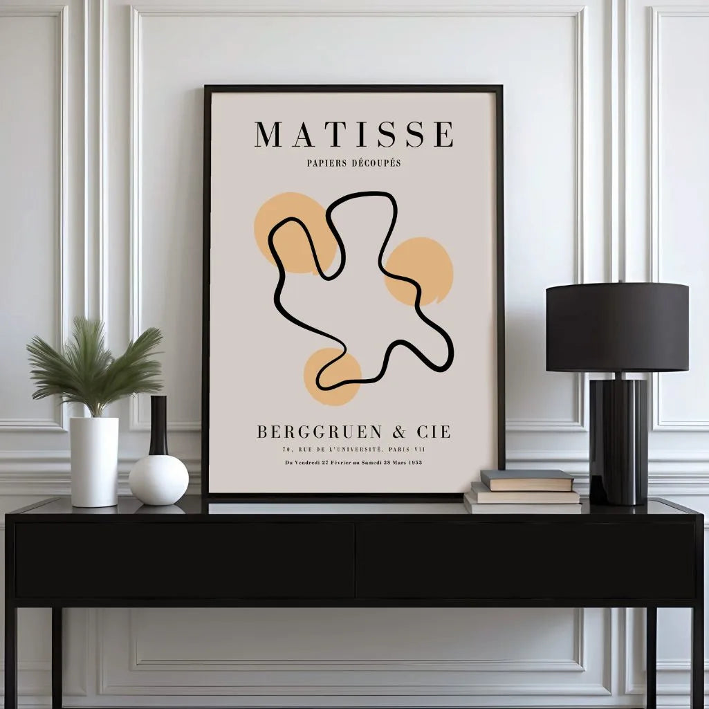 Poster Matisse Linea Astratta
