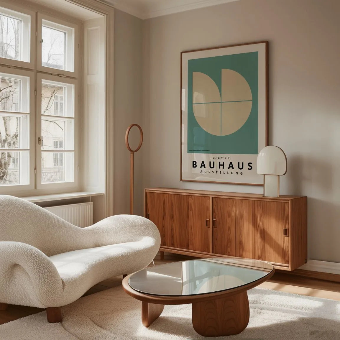 Bauhaus Hellgrün Poster