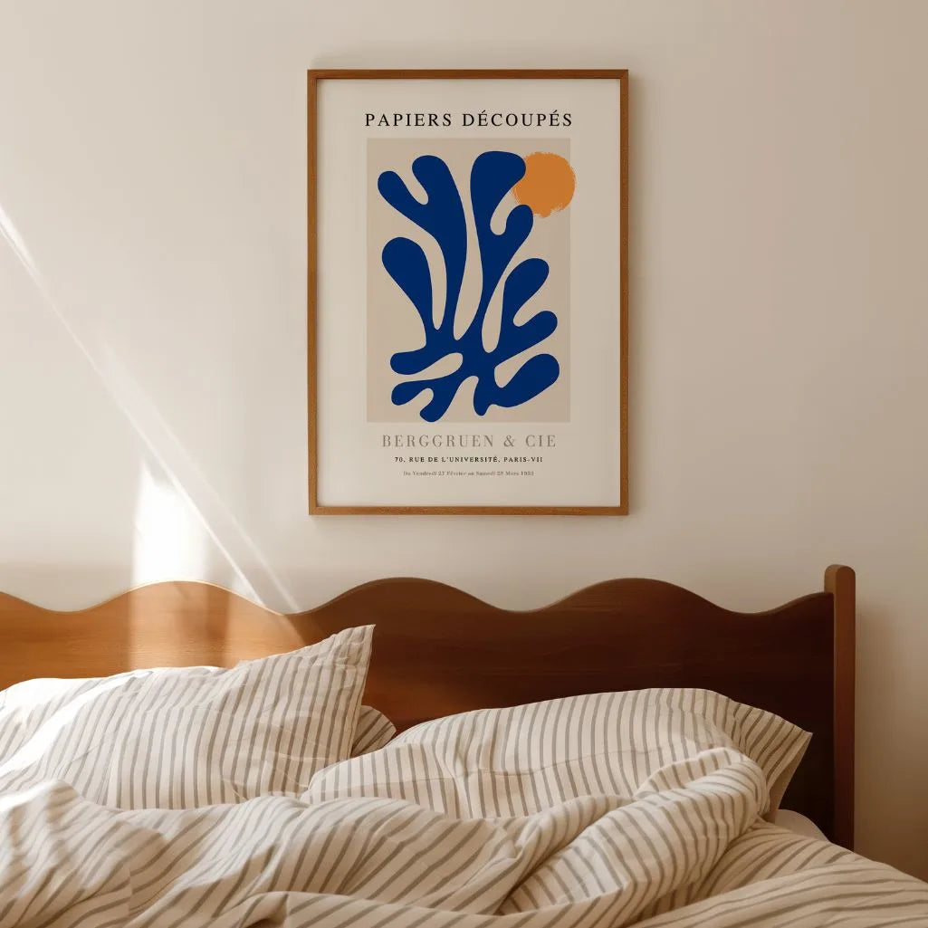 Matisse Blau Klar Poster