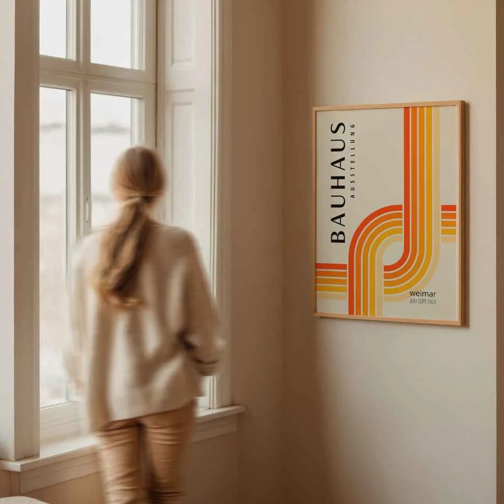 Bauhaus Ligne Dynamique Affiche