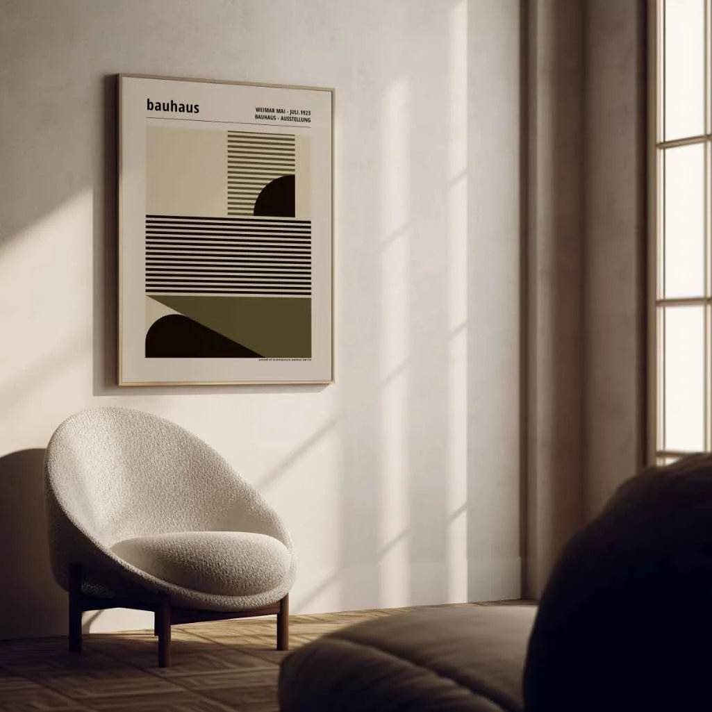 Bauhaus Linee E Forme Poster