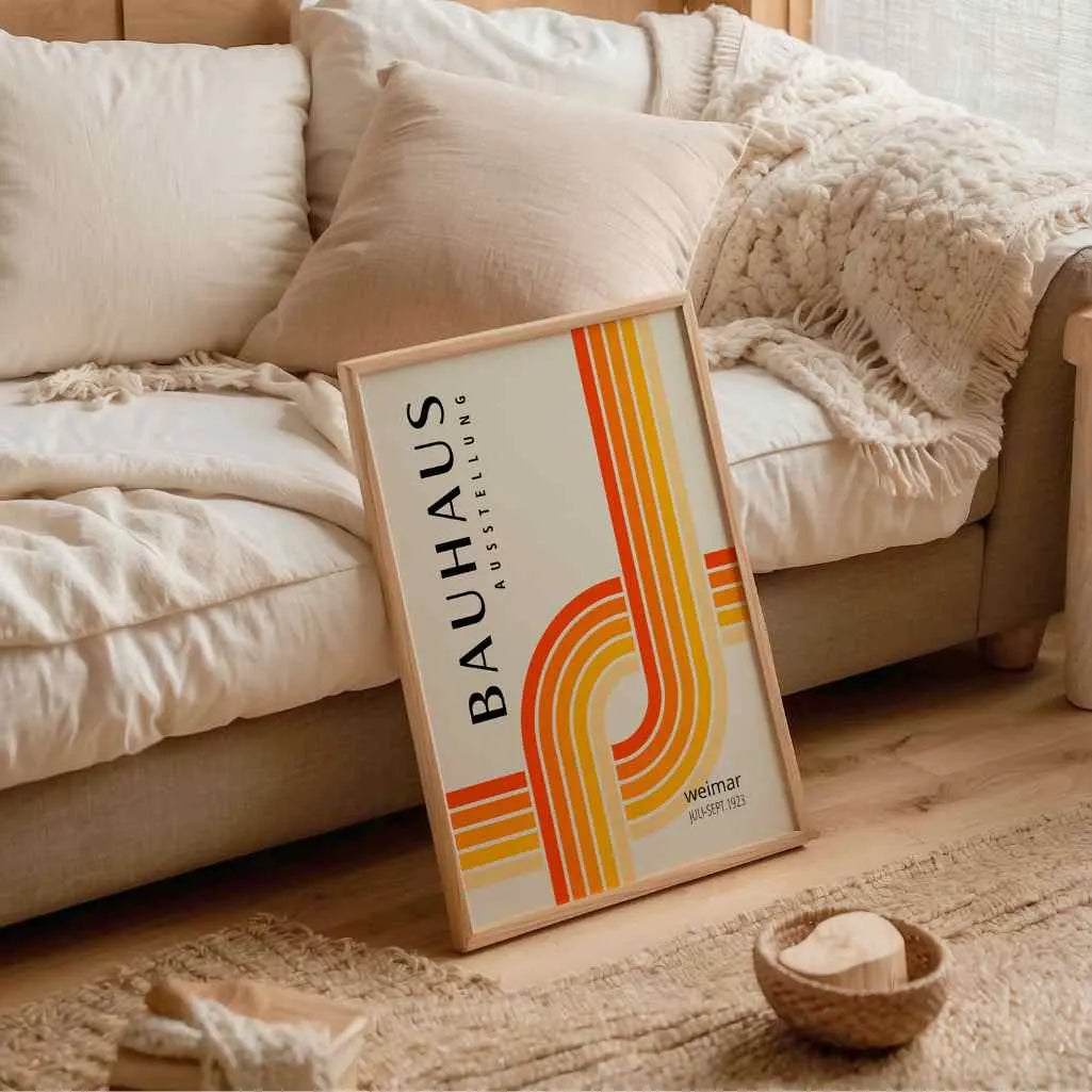 Bauhaus Ligne Dynamique Affiche
