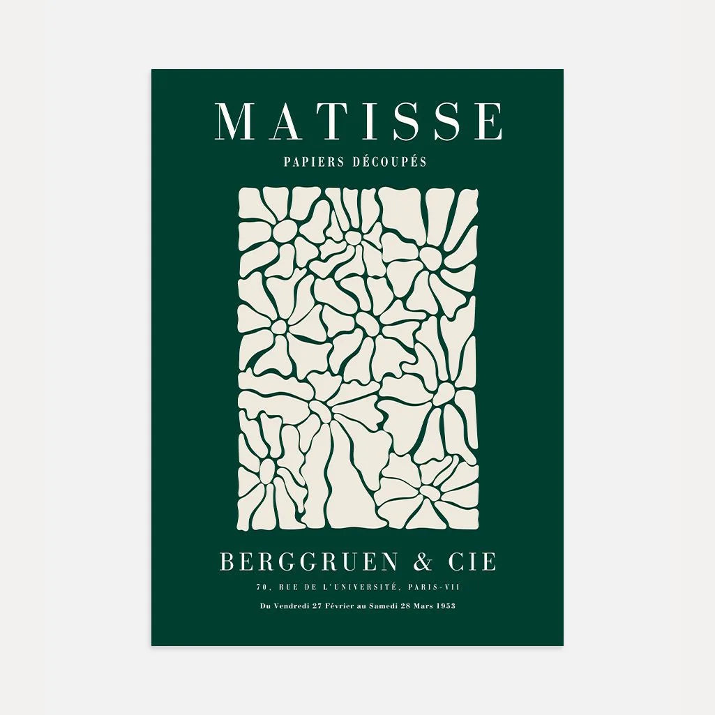 Henri Matisse Grünform Poster