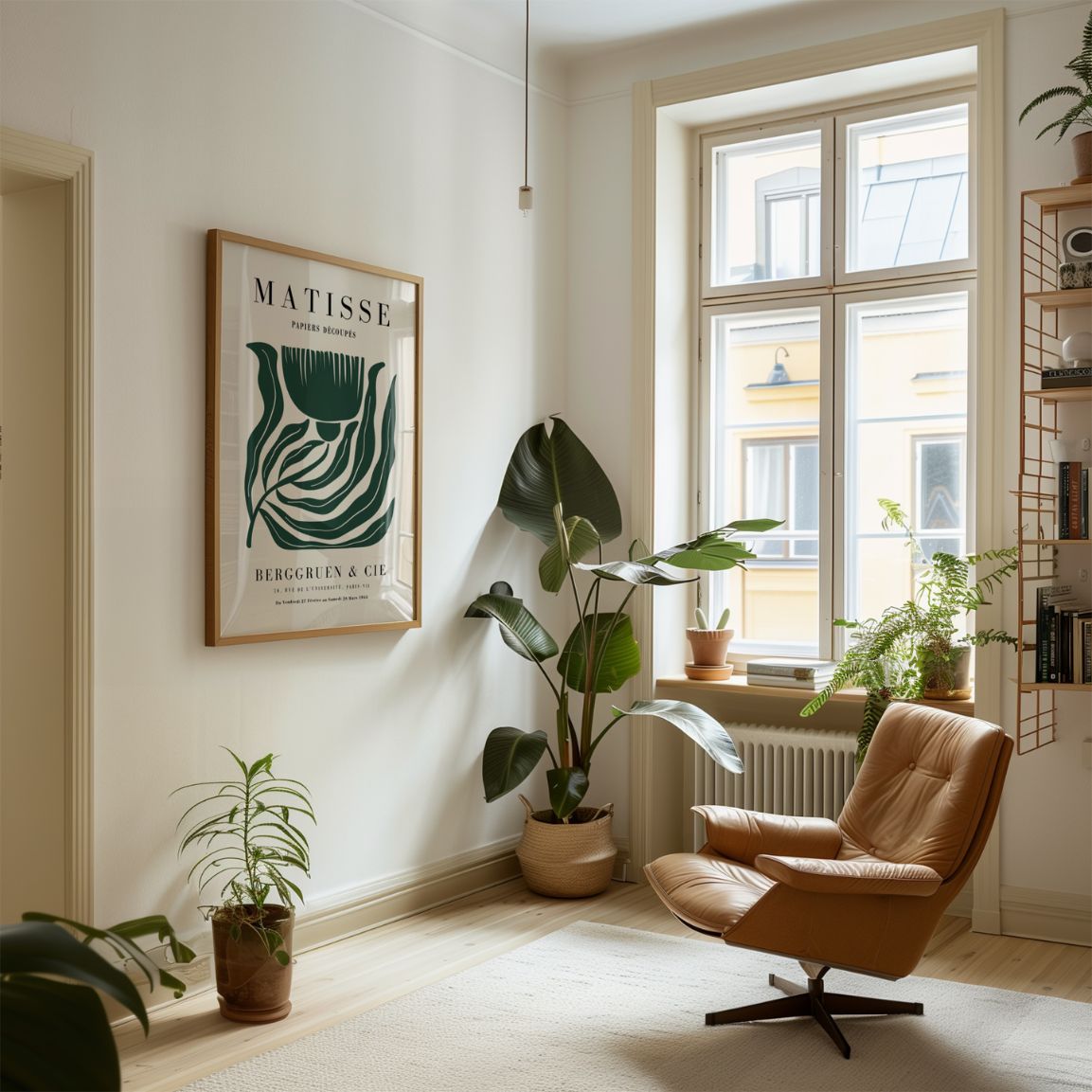 Matisse Grün Blume Poster