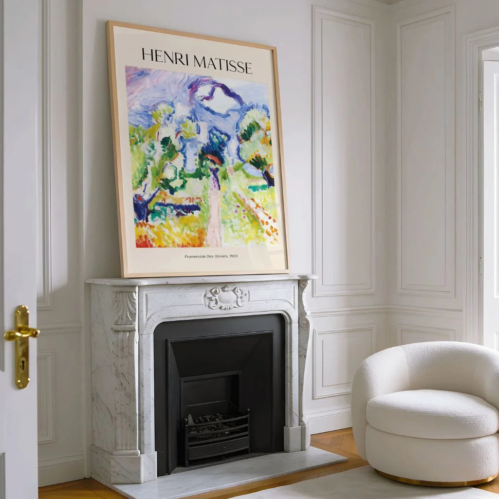 Henri Matisse Poster – Spaziergang unter Olivenbäumen