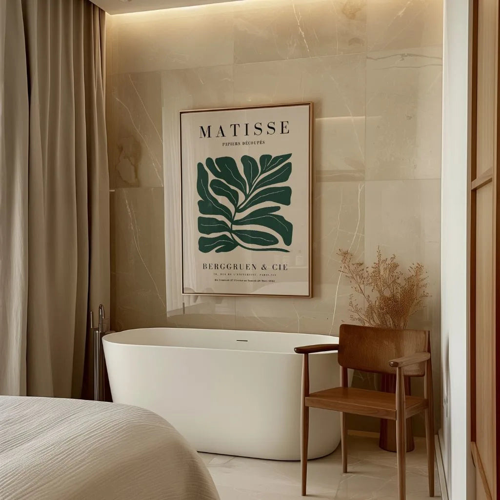 Henri Matisse Grünes Blattmotiv Poster