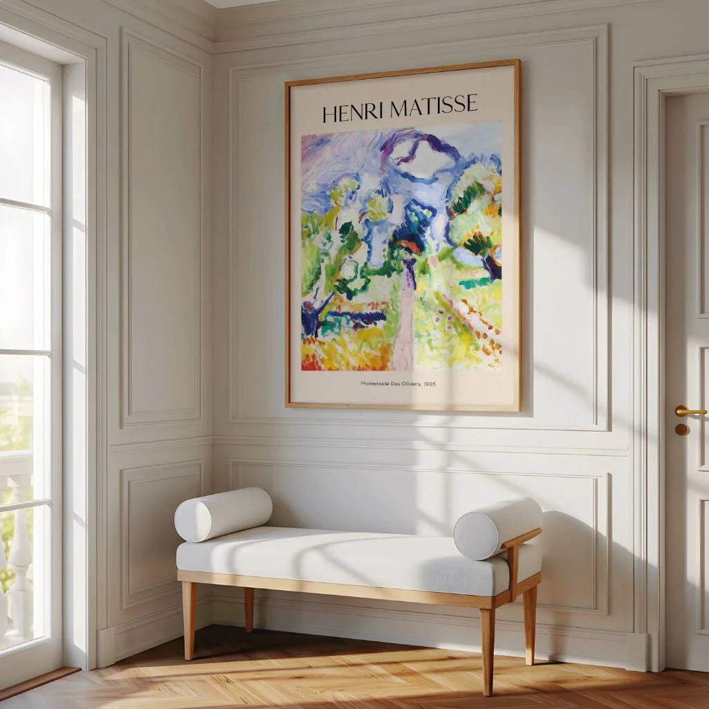 Henri Matisse Poster – Spaziergang unter Olivenbäumen