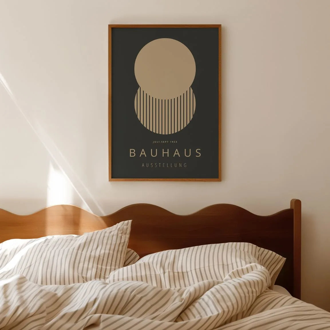 Bauhaus Minimal Circles & Lines Poster