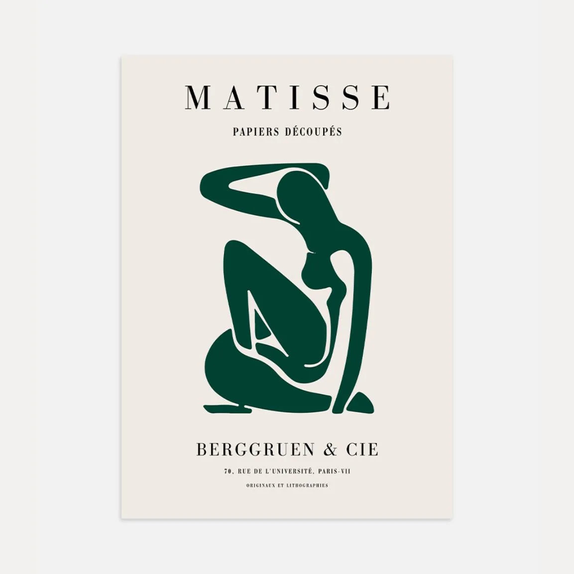 Matisse Poster - Grüne Frau