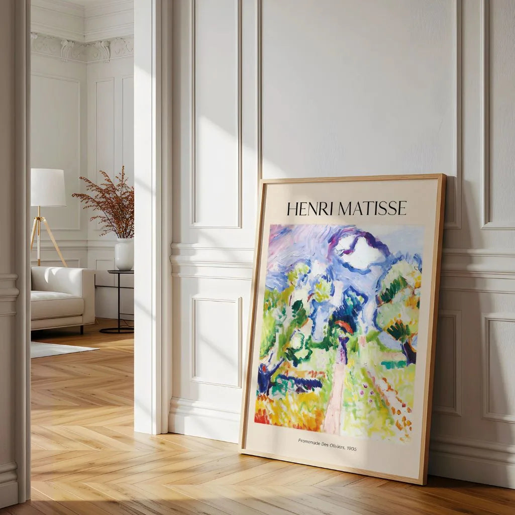 Henri Matisse Poster – Spaziergang unter Olivenbäumen
