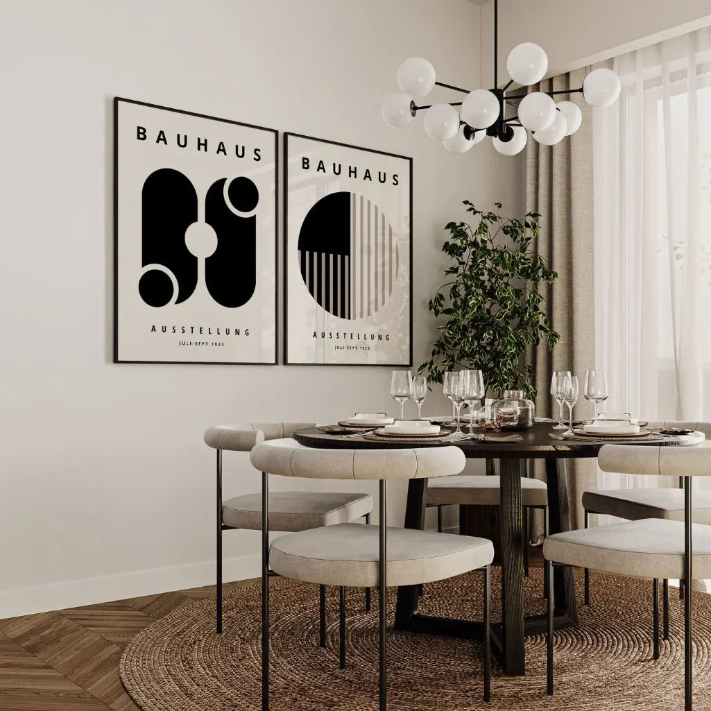 Bauhaus Harmonie – 2er Poster-Set