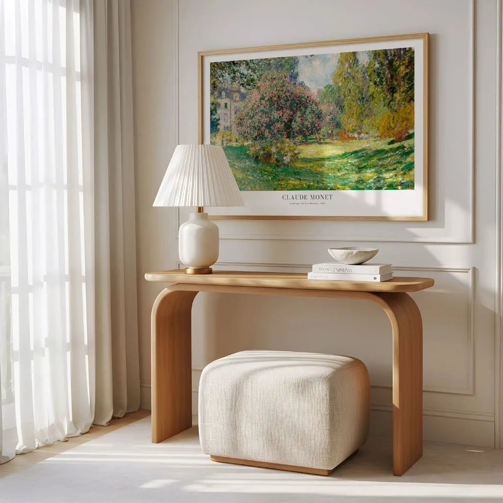 Poster Claude Monet – Primavera al Parc Monceau