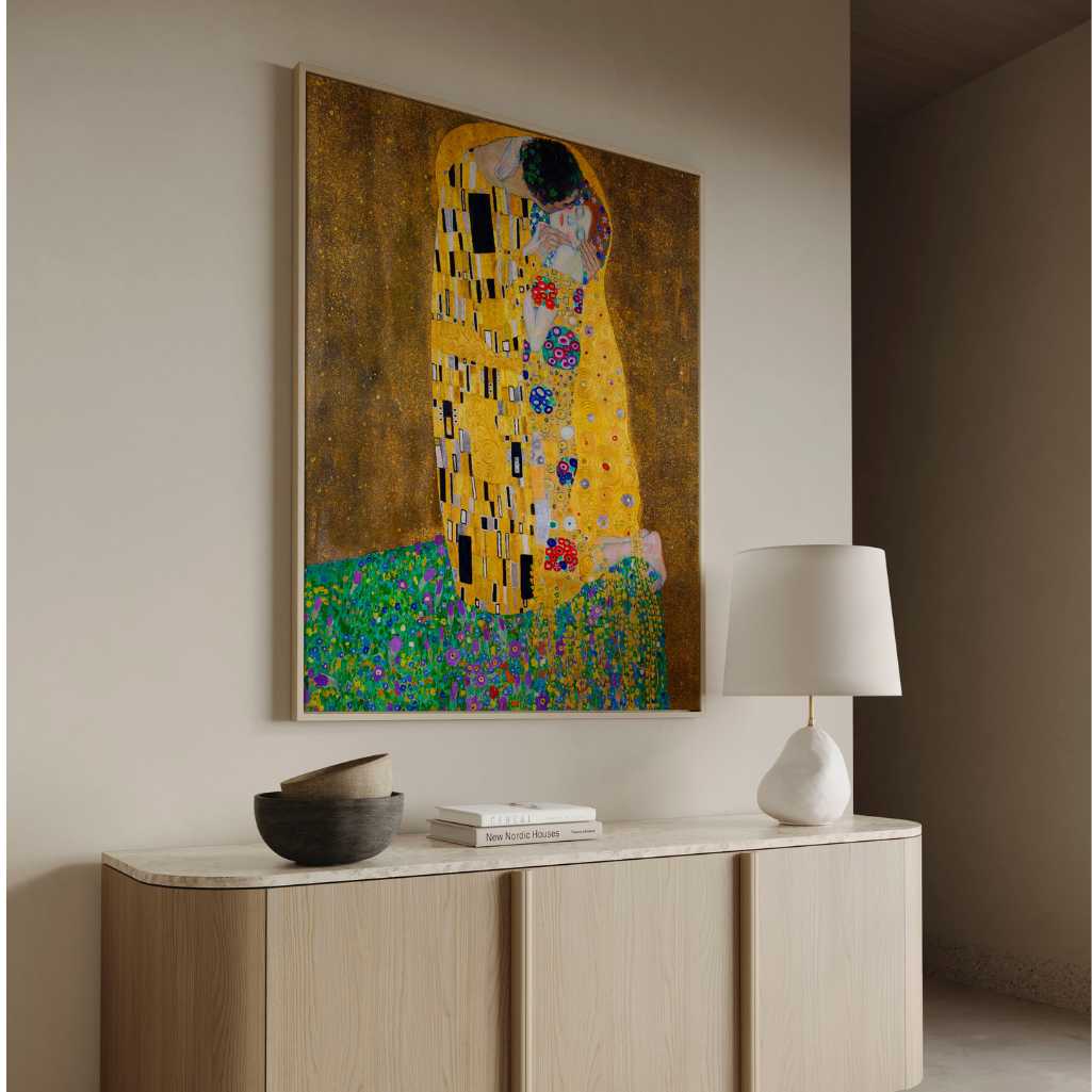 Toile encadrée – Le Baiser
