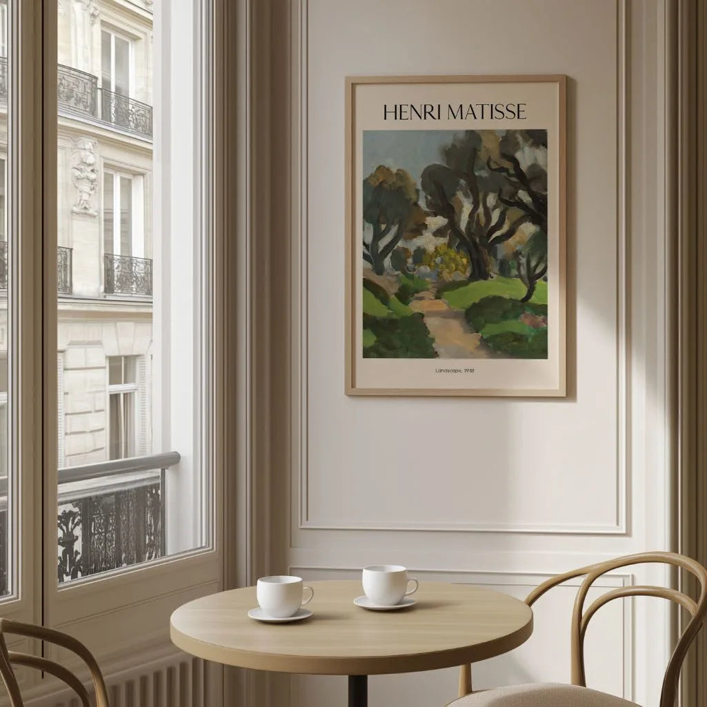 Henri Matisse Poster – Landschaft, 1918