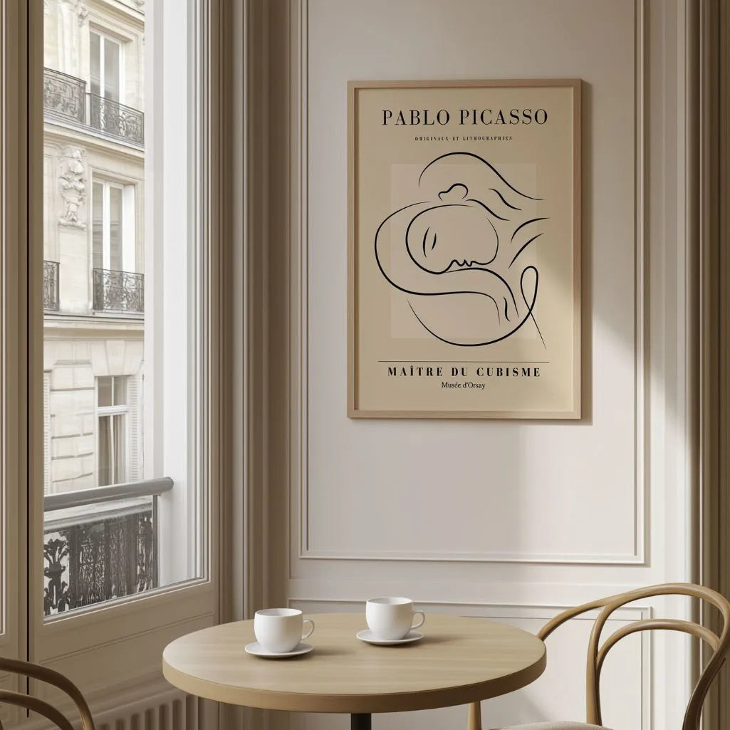 Picasso-Inspired Mother’s Love Poster