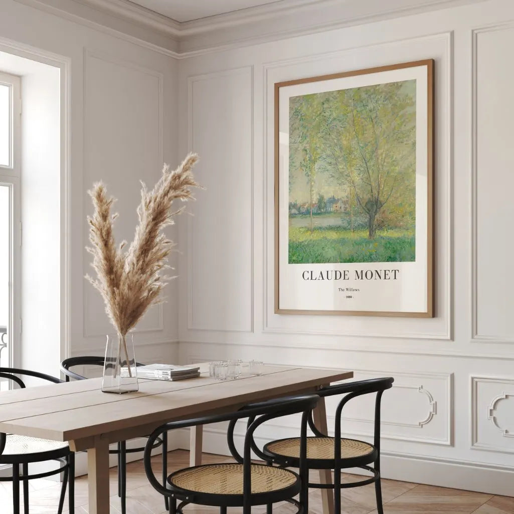 Affiche Claude Monet – Les Saules