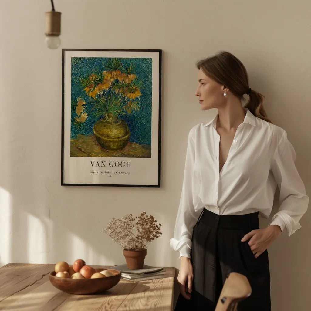 Vincent van Gogh Poster – Kaiserkrone in Kupfervase