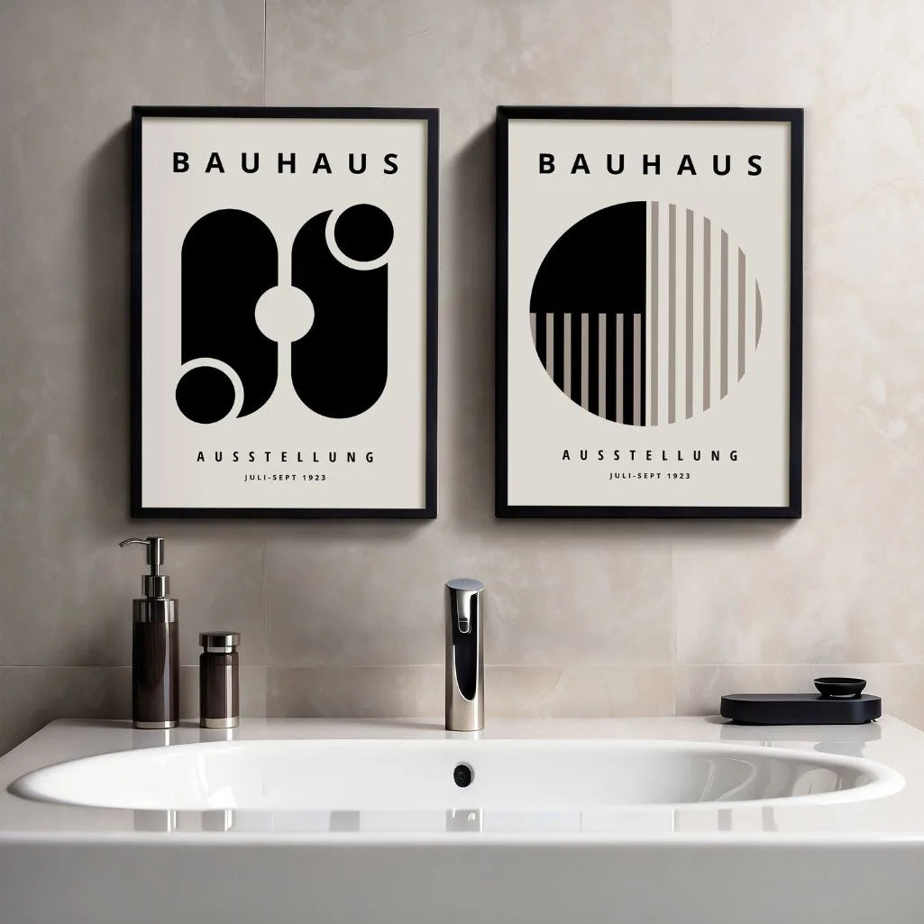 Bauhaus Harmonie – 2er Poster-Set