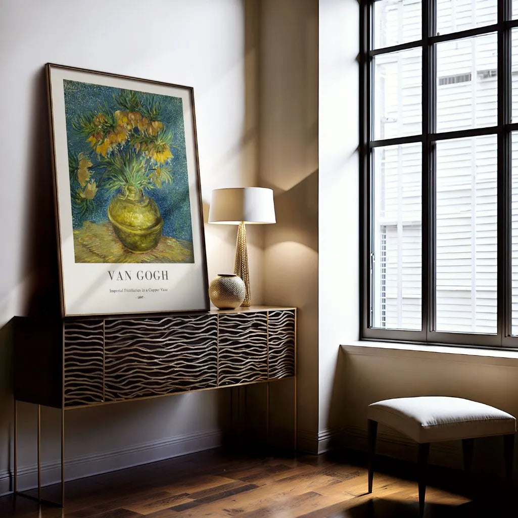 Vincent van Gogh Poster – Kaiserkrone in Kupfervase