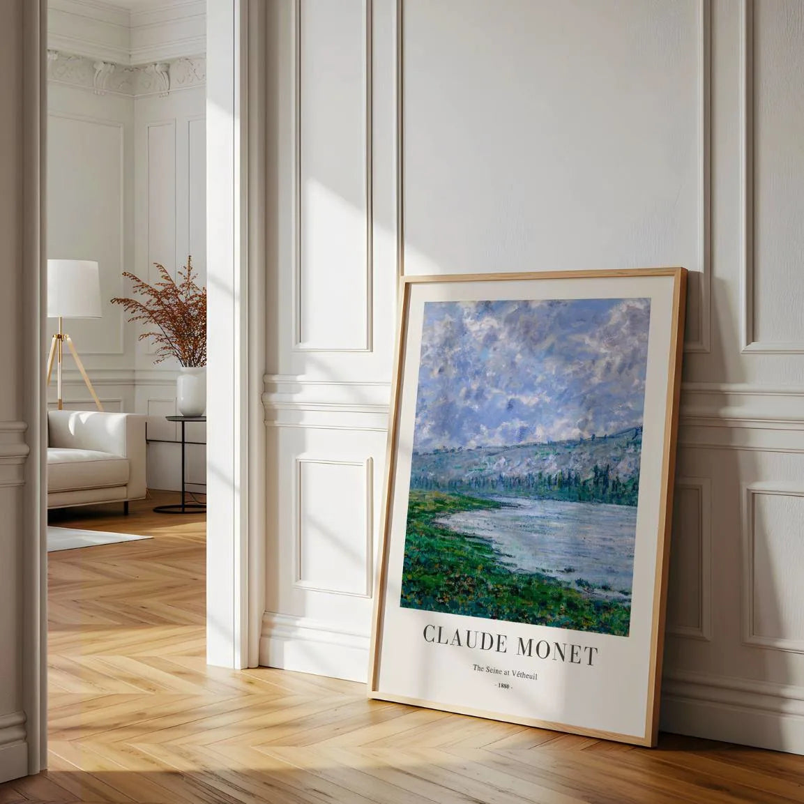Poster Claude Monet – La Senna a Vétheuil