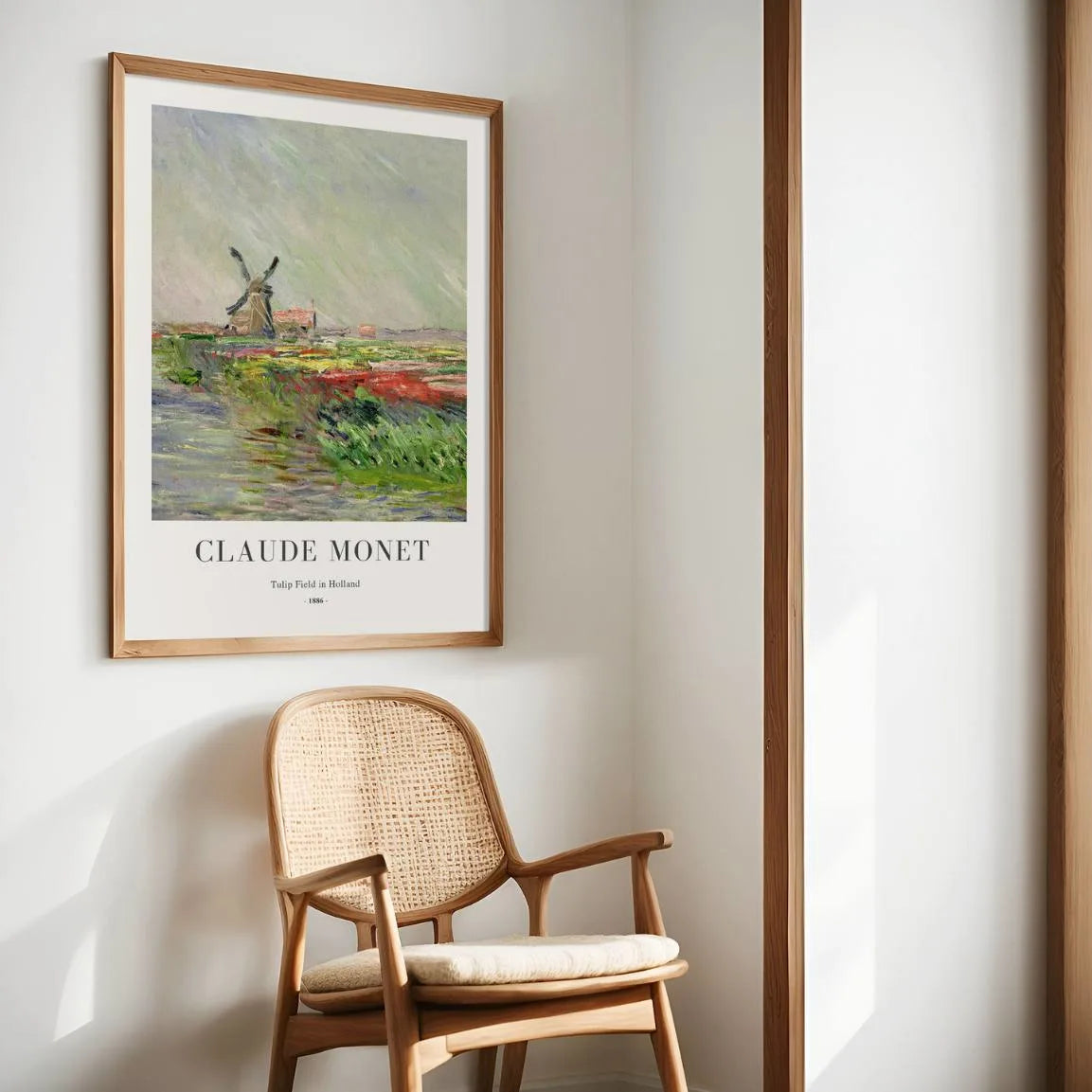 Monet Poster Tulpen