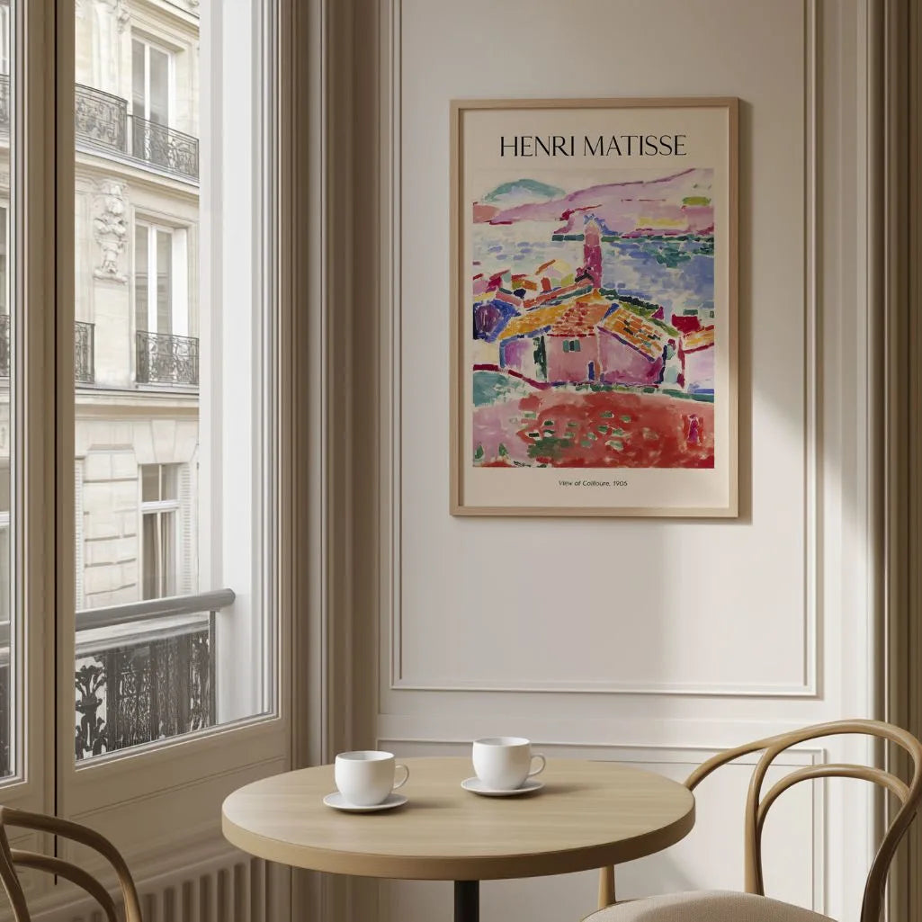 Henri Matisse Poster – Blick auf Collioure, 1905