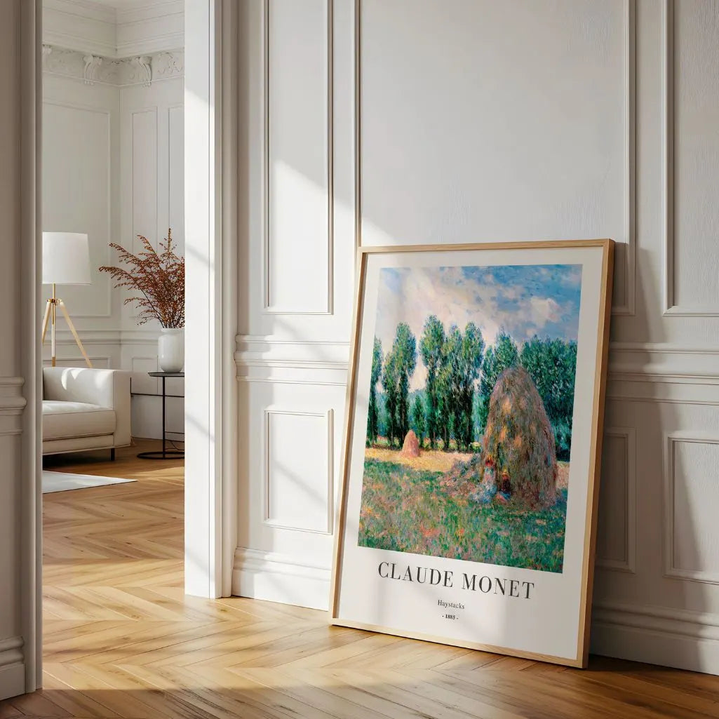 Claude Monet – Meules Affiche