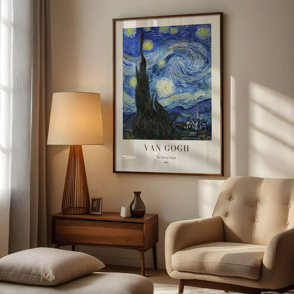 Vincent van Gogh Poster – Sternennacht