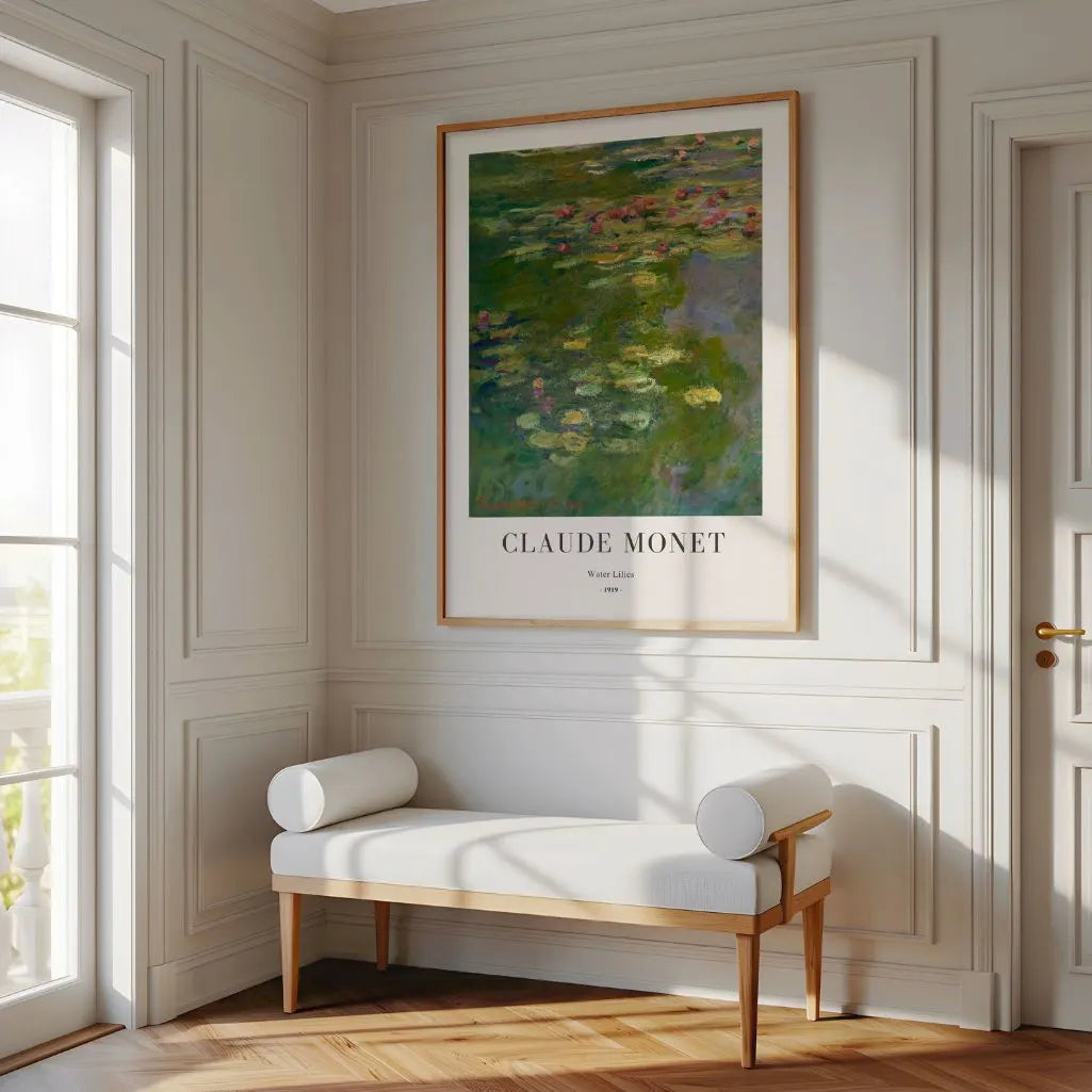 Claude Monet – Ninfee Poster 1919